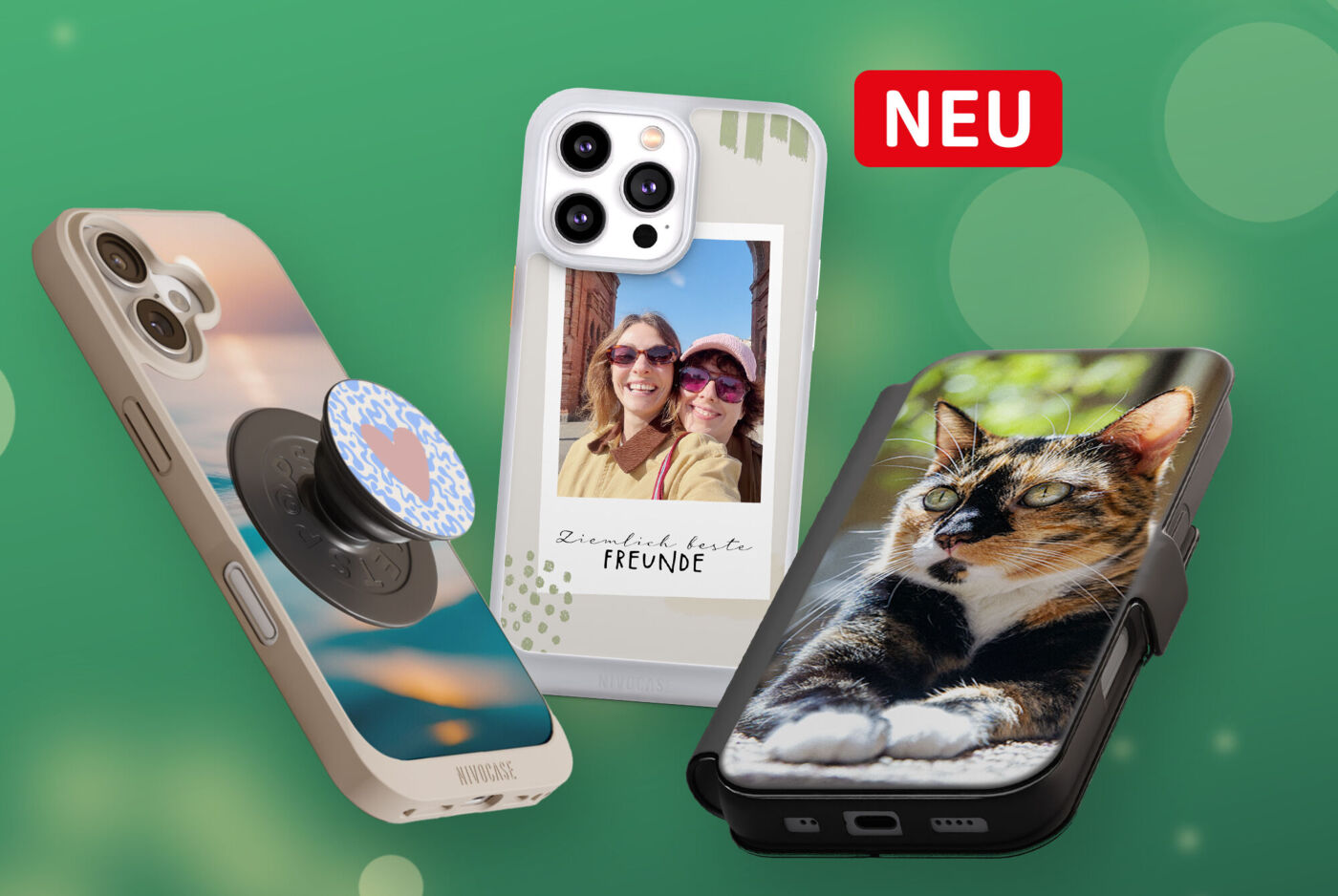 Handyhüllen mit eigenen Fotos in unterschiedlichen Designs und Ausführungen