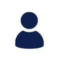 Symbol einer Person in Silhouette, repräsentiert Individualität und Gemeinschaft.