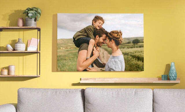 Foto auf Leinwand drucken - bei dm Foto